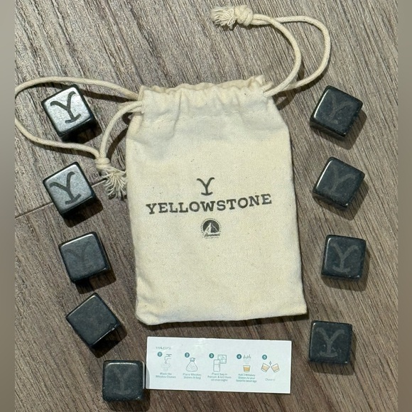 NWT Yellowstone Whiskey Stones - Picture 1 of 9